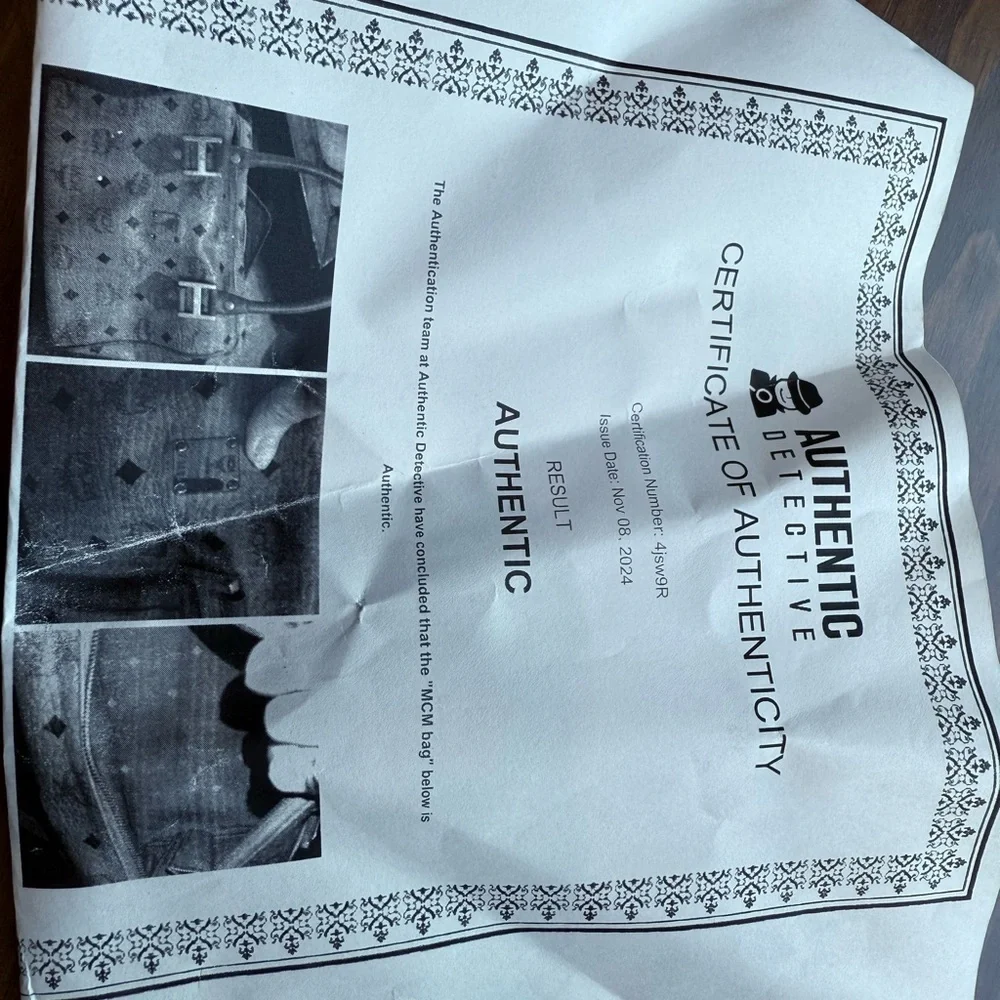 MCM Leather Boston Bag - Picture 3 of 11